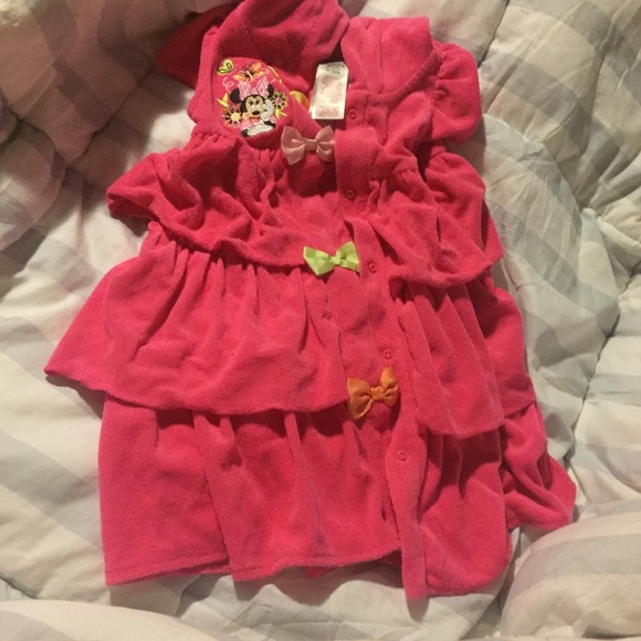 minnie mouse beach cover up